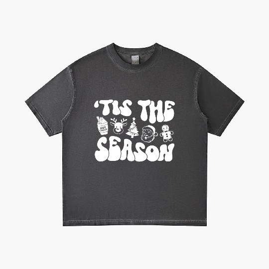 Tis The Season - Christmas Vibes - Cozy Season Gradient T Shirts