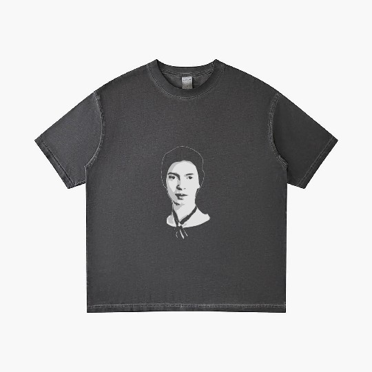 Emily Dickinson Black and White Gradient T Shirts