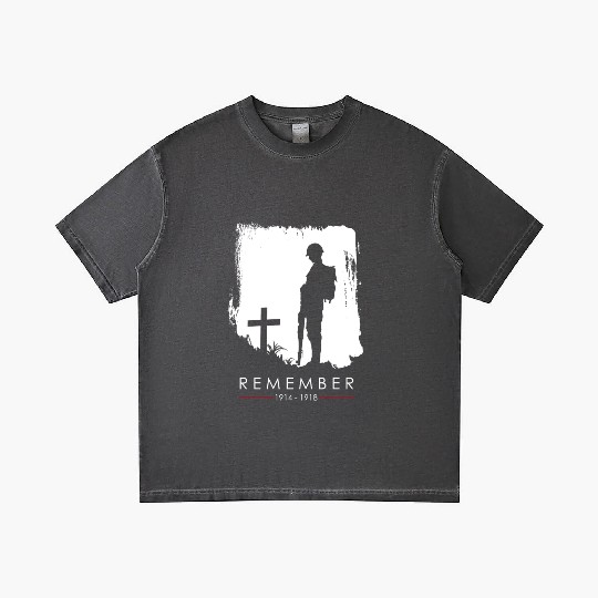 Remember 1914 - 1918 WW1 Veteran Gradient T Shirts