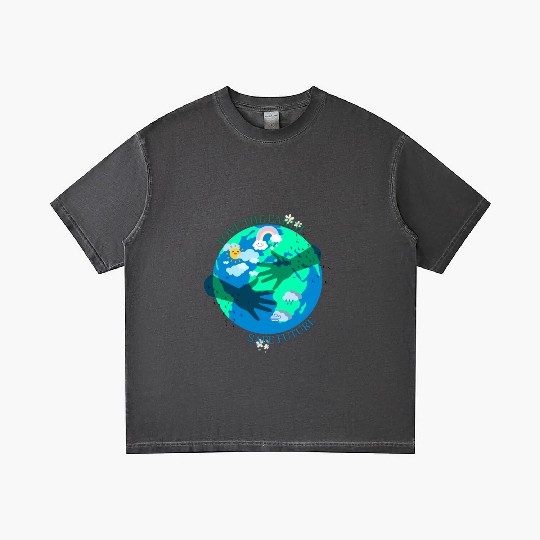 Safe The Earth Gradient T Shirts