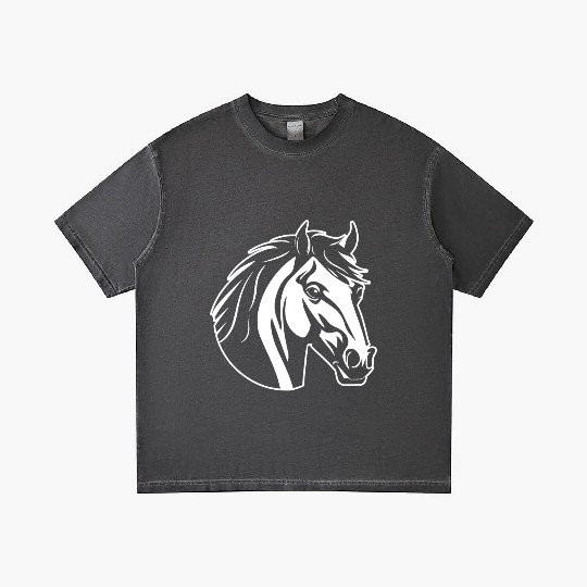 Horse Equine Pony Gradient T Shirts