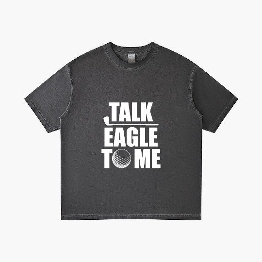 Talk Eagle To Me Funny Golf Player Pun Golfer PutT Gradient T Shirts