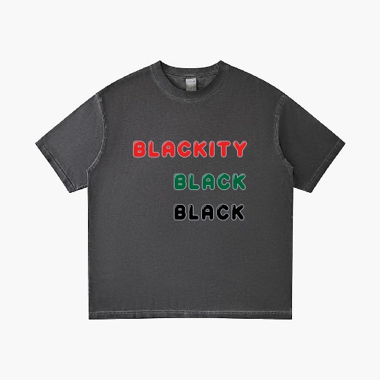 Blackity Black Black Gradient T Shirts