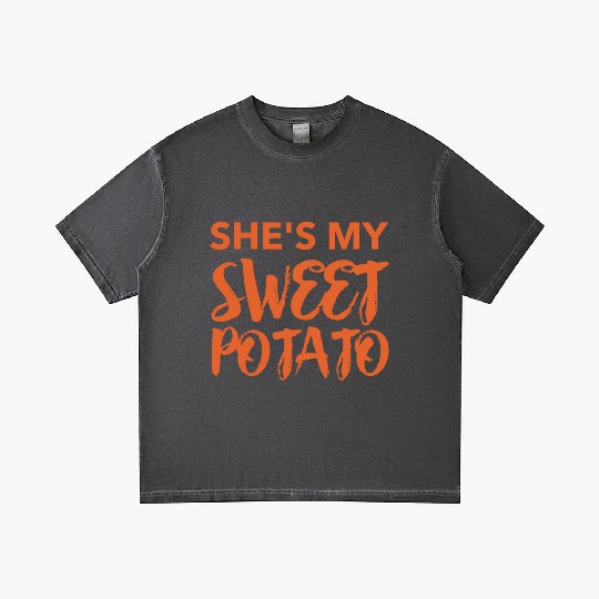 Shes My Sweet Potato vintage Gradient T Shirts