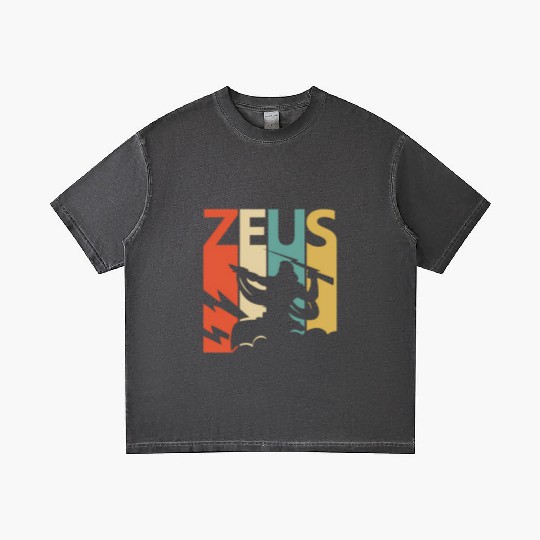 Zeus God Of Thunder - Greek Mythology Gradient T Shirts