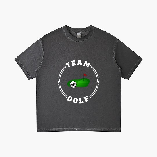 TEAM GOLF College Round W Gradient T Shirts