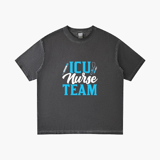 Icu Nurse Team Hospital ICE Nursing Gradient T Shirts