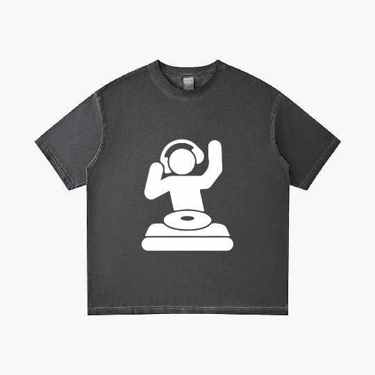 Dj Turntable Dj Vinyl Music Mixer Gradient T Shirts