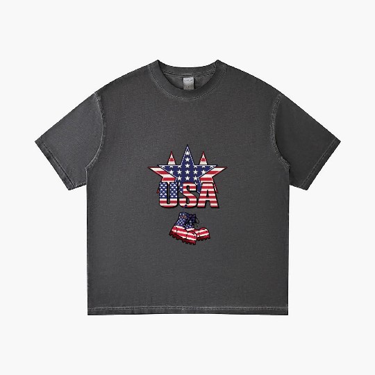God bless America the land of the free Gradient T Shirts