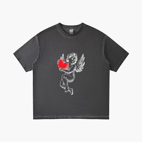 Cherub Baby Angel Christian Church Cupid He Gradient T Shirts