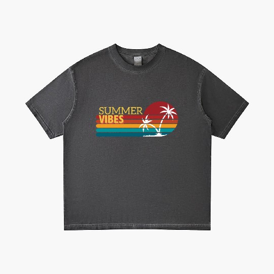 summer vibes Gradient T Shirts