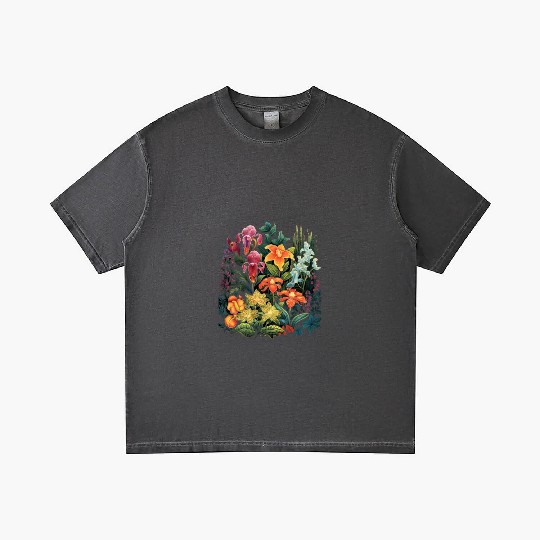 Orchids Flowers Garden Blossom Orchid Lover Gradient T Shirts