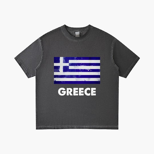 Greek Greece Flag Gradient T Shirts