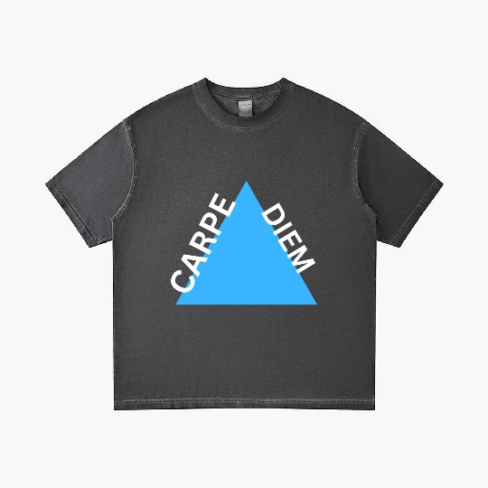"Carpe Diem Gradient T Shirts: Seize the Day in Style!"