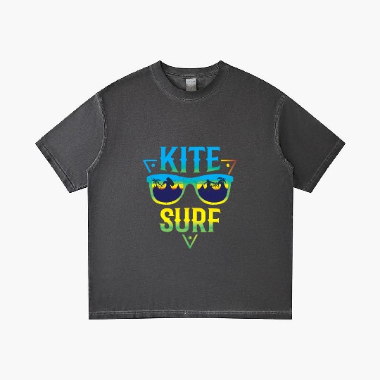 Kite Surfing Extreme Sports Kite Border Gradient T Shirts