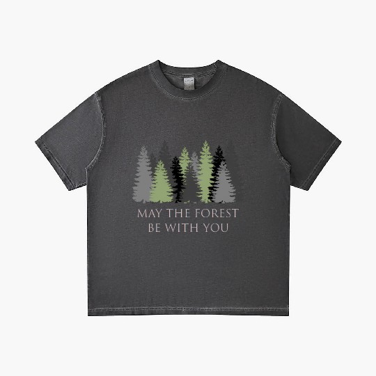 May The Forest Be With You Gradient T Shirts