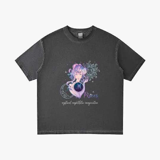 Pisces Zodiac Sign Pisces Horoscope Astrology Gradient T Shirts