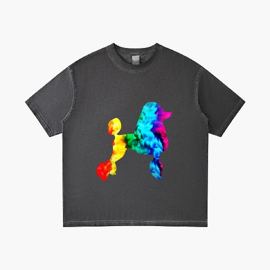 poodle proud proudle pride rainbow dog dogmonth Gradient T Shirts