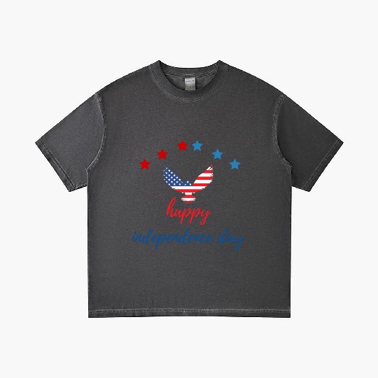 Happy independence day Gradient T Shirts