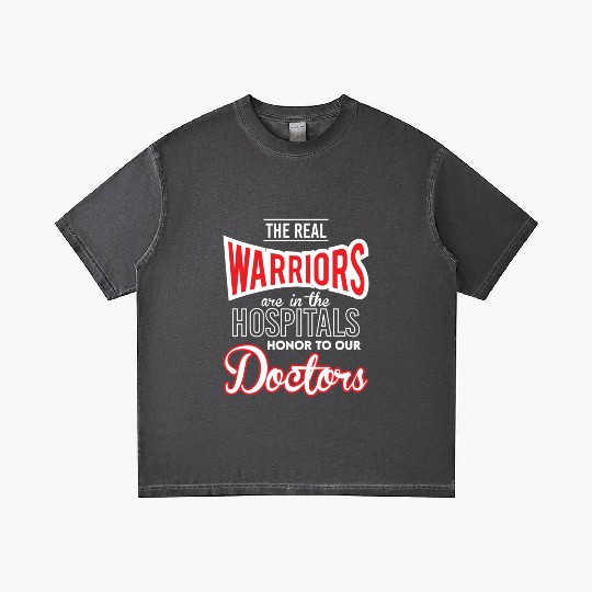 The Real Warriors Are Our Doctors vintage Gradient T Shirts