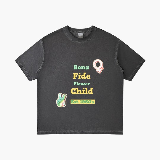 DESIGNBona Fide Flower Child Est 1960s Gradient T Shirts