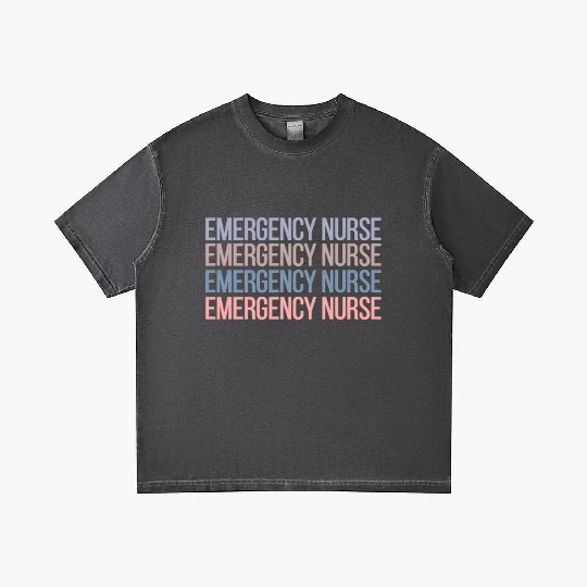 Er Nurse Emergency Room Nurse Registered Nurse Gradient T Shirts