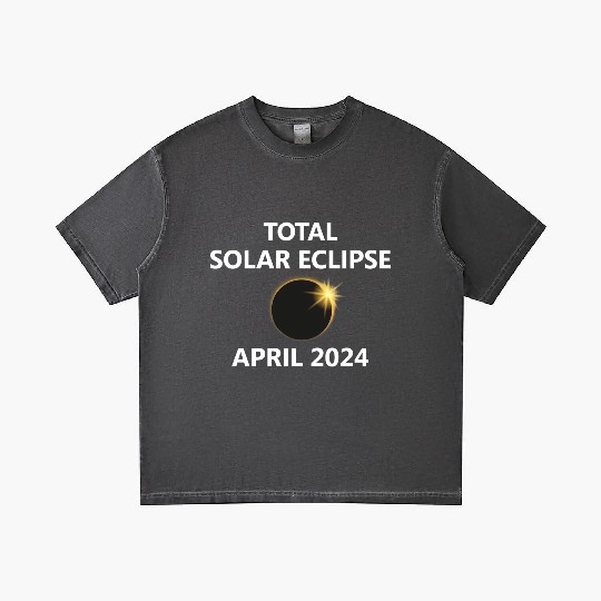 Solar Eclipse 2024 Kentucky Oklahoma Michigan City Gradient T Shirts