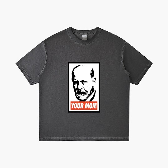 Sigmund Freud Your Mom Gradient T Shirts