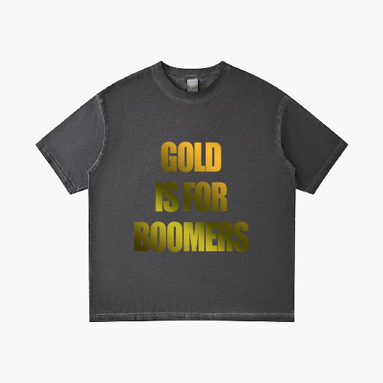 Gold Is For Boomers Crypto Trading Meme cute Gradient T Shirts