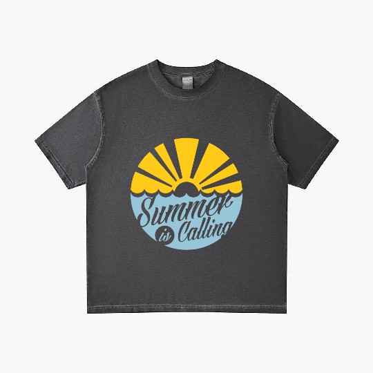 Summer's Call: Embrace the Sun Gradient T Shirts