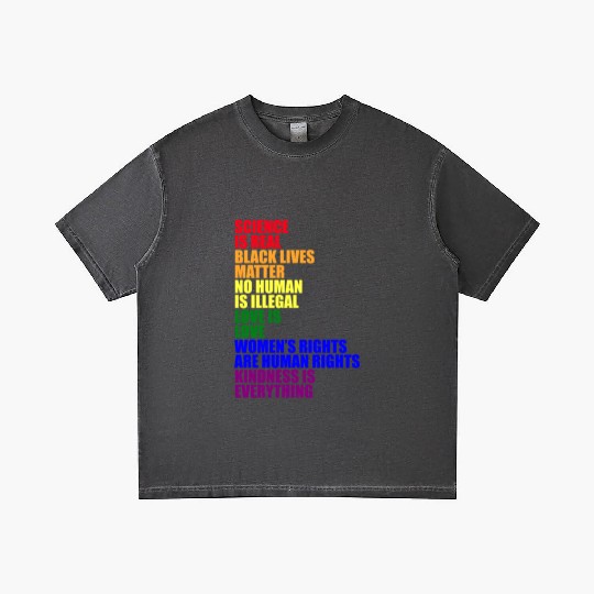 Science Is Real Gradient T Shirts