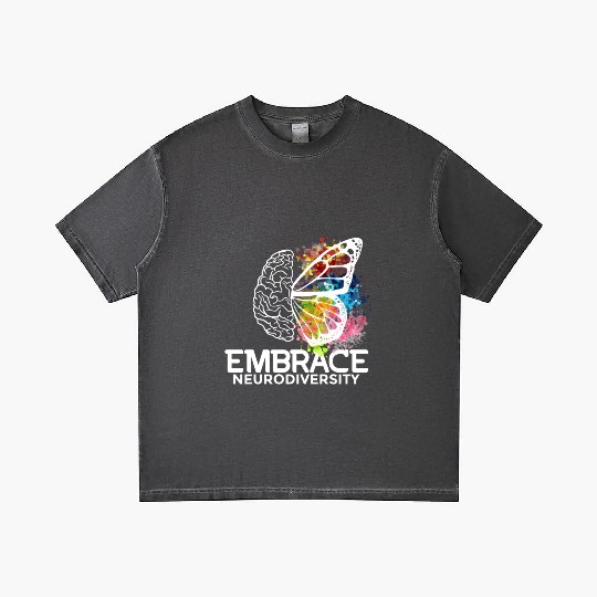 Embrace Neurodiversity - Adhd Awareness Gradient T Shirts
