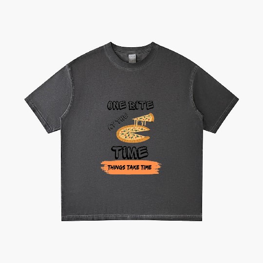 One bite at the time. Gradient T Shirts