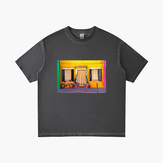 Windows of Venice Italy 1869 Gradient T Shirts