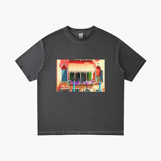 Windows of Venice Italy 1948 Gradient T Shirts