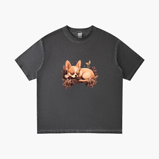 Chihuahua | Sunday Sleep Cute Dog Good Night Gradient T Shirts