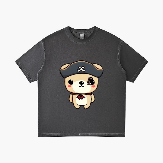 Pirate Bear: The King of the Seas Gradient T Shirts