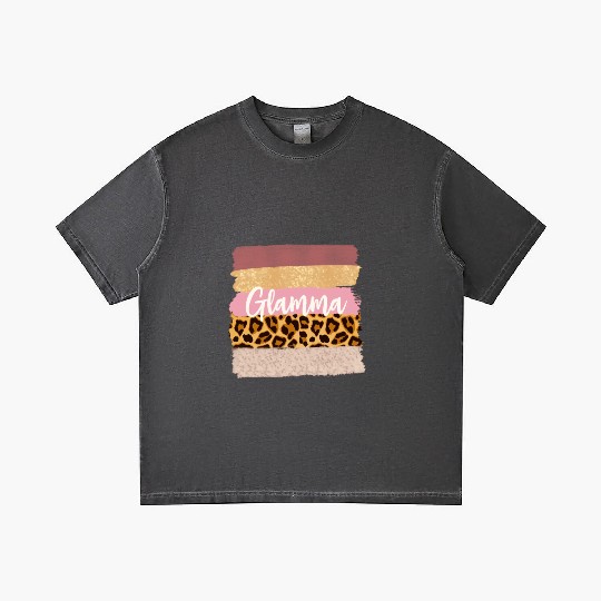 Glamma Glam Ma Nana Leopard Gradient T Shirts