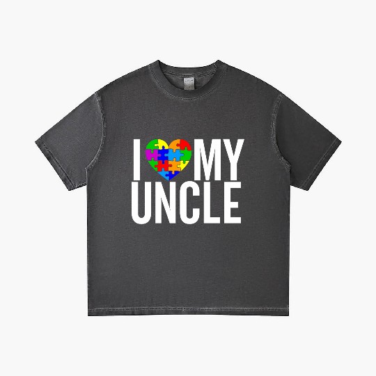 I Love my Uncle Gradient T Shirts