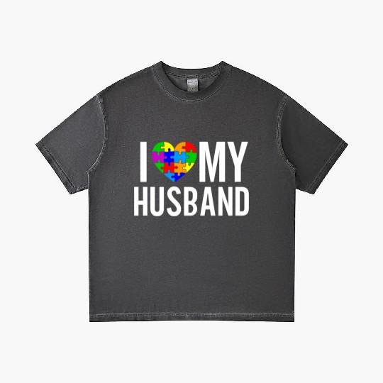 I Love My Husband Gradient T Shirts