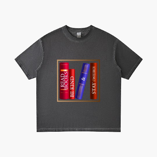 Read Books Be Kind Stay Weird Gradient T Shirts Funny Quotes