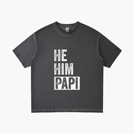 Papi Lover Valentine Quote Funny He Him Papi Gradient T Shirts