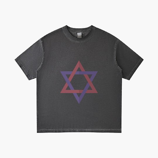 Star Of David Gradient T Shirts