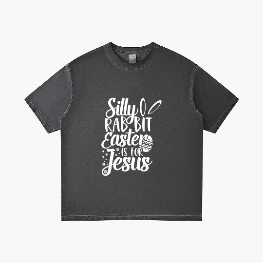 Silly Rabbit Easter Is For Jesus Gradient T Shirts