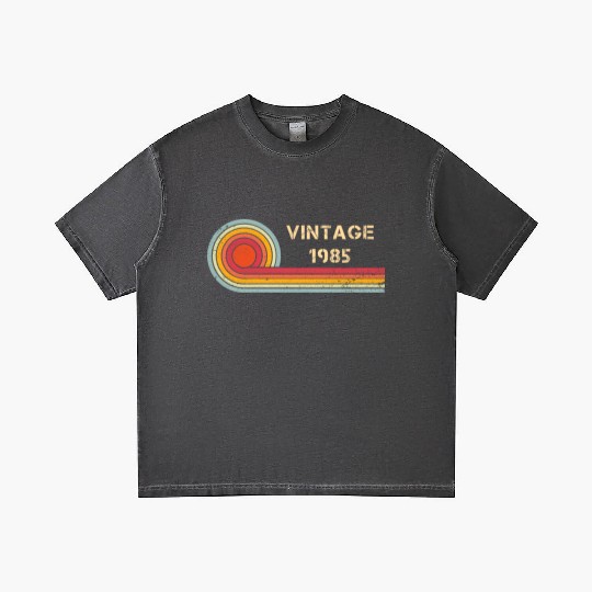 Vintage 1985 birthday retro design Gradient T Shirts
