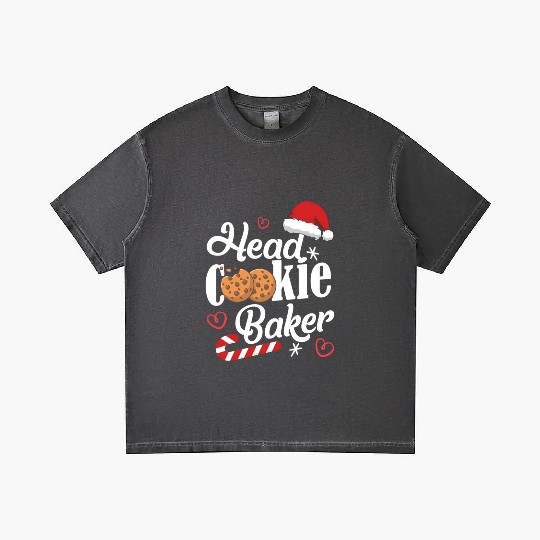 Head Cookie Baker Gradient T Shirts