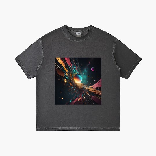 Universe 1 Abstract Art Gradient T Shirts
