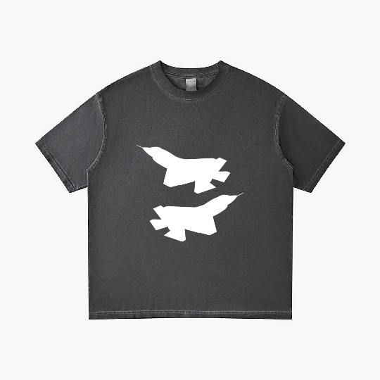 F35 silhouette Gradient T Shirts