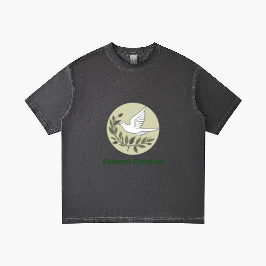 Cultural Christian Dove Of Peace Gradient T Shirts