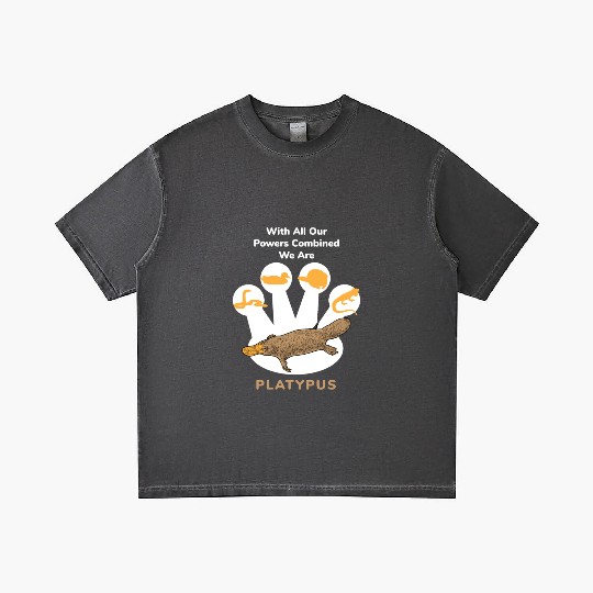Schnabeltier Power Combined Platypus Gradient T Shirts